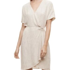 Babaton Aritzia Wallace Wrap Dress